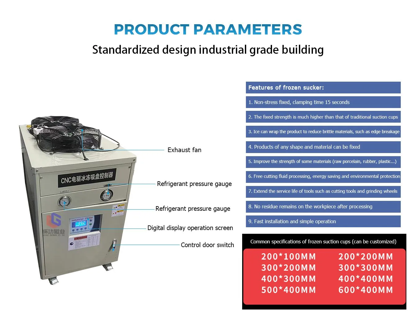 Freezing suction cups below zero 7001 Freezing suction cups below zero 7001